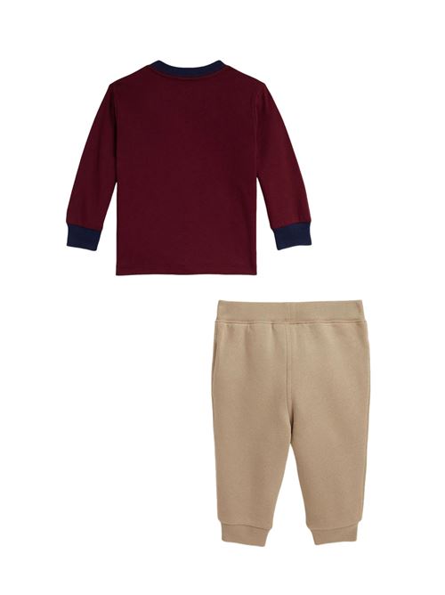 Completo con stampa Ralph Lauren Bimbo | 320980929001